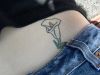 tulip flower tattoo